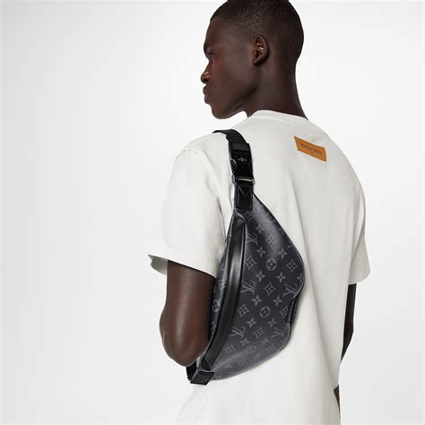 marsupio da petto louis vuitton|Marsupio Discovery PM Monogram Eclipse .